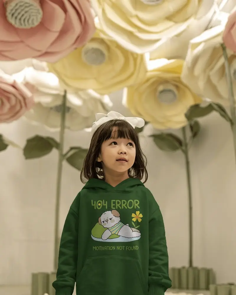 Cozy Comfortable Kids Hoodie Mockup Perfect For Casual Wear And Everyday Playtime Adventures