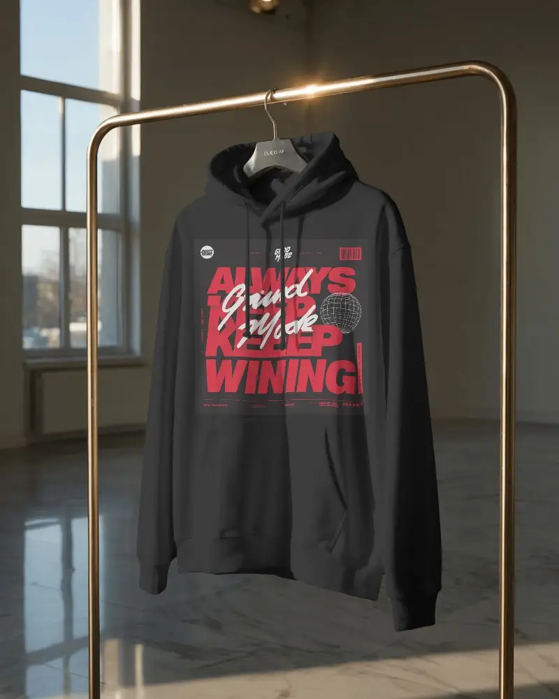 Cozy Comfortable Hoodie Mockup With Kangaroo Pouch For Casual Wear And Everyday Style