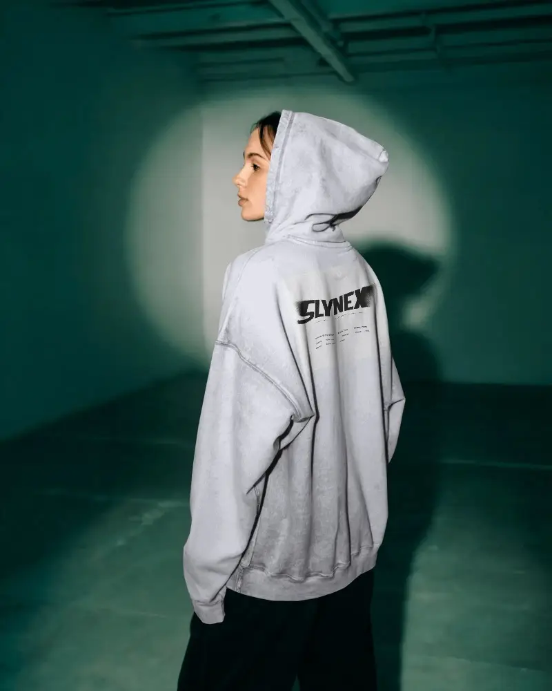 Chic Back View Hoodie Mockup For Modern Streetwear Brands Promoting Style And Ease