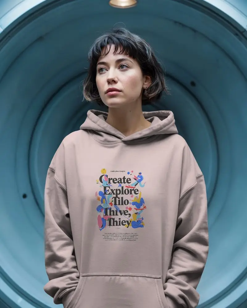 Urban Casual Fashion Hoodie Mockup For Streetwear Brands And Apparel Designers Marketplace