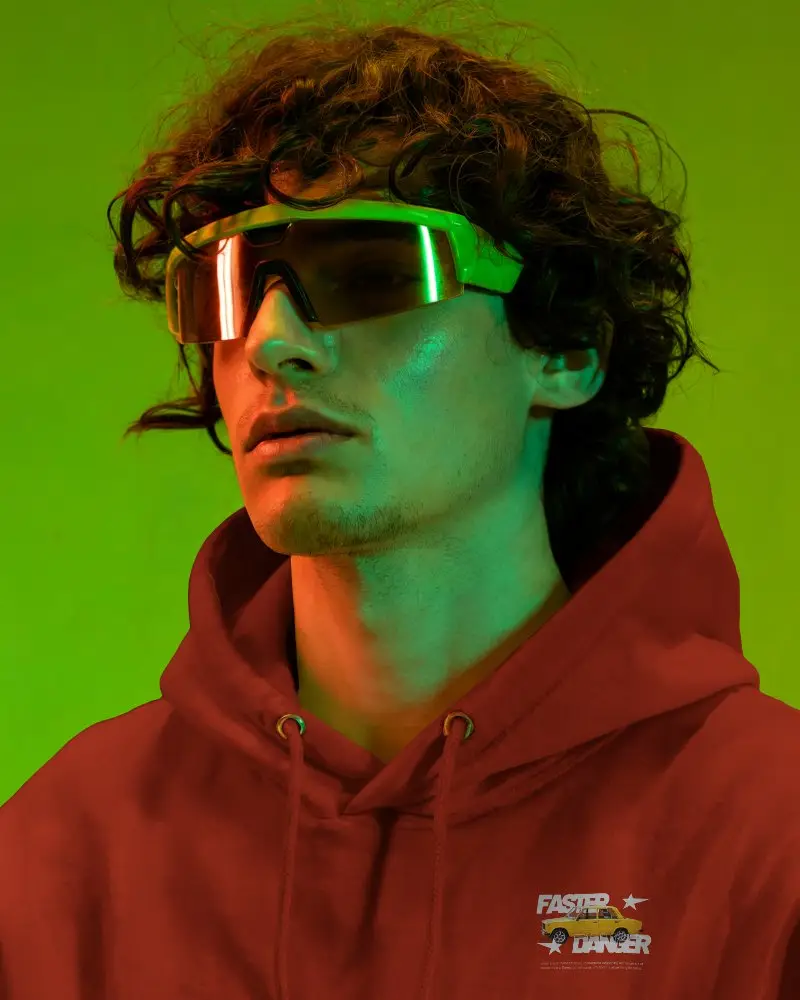 Stylish Mens Hoodie Mockup With Urban Modern Appeal For Fashion Branding And Marketing