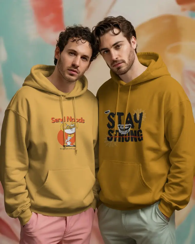 Classic Unisex Pullover Hoodie Mockup Designer Mockup For Custom Print And Fashionwear