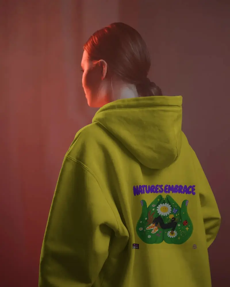 Oversized Hoodie Mockup Soft Brushed Fabric And Durable Construction For Everyday Use