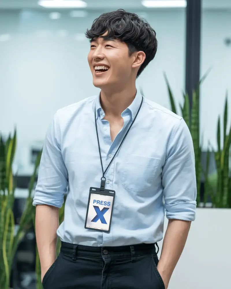 Blank Vertical Id Card Mockup Hanging From Neck Lanyard For Workplace Identity Verification