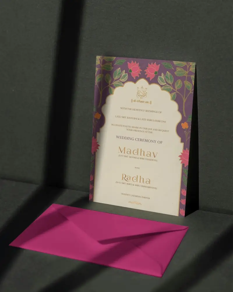 Elegant Stylish Invitation Card And Envelope Mockup For Creative Event Invitation Design Projects