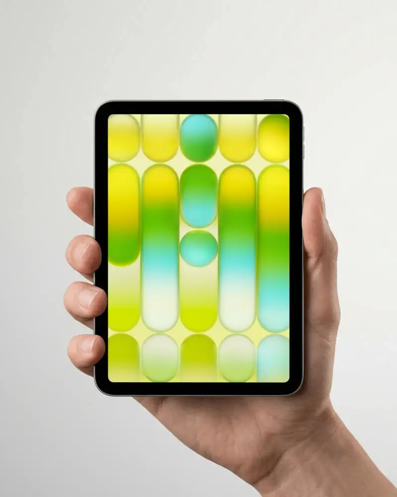 Premium Handheld Ipad Mini Mockup For Digital Application Presentation And User Interface Showcase