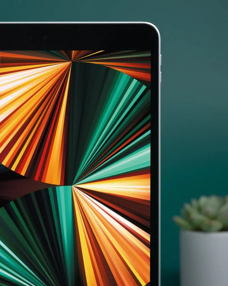 Sleek Minimalist Ipad Air Mockup With Clean Border For Modern Technology Showcase And App Display