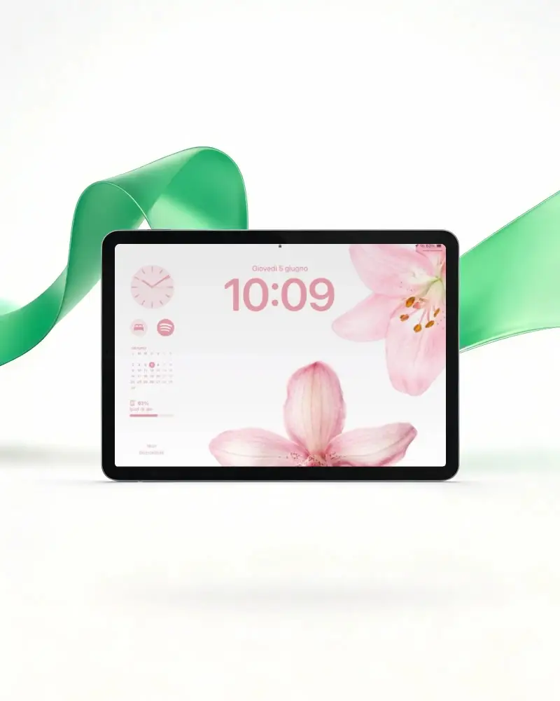 Sleek Responsive Ipad Air Mockup With Modern Minimalist Background For Digital Showcase