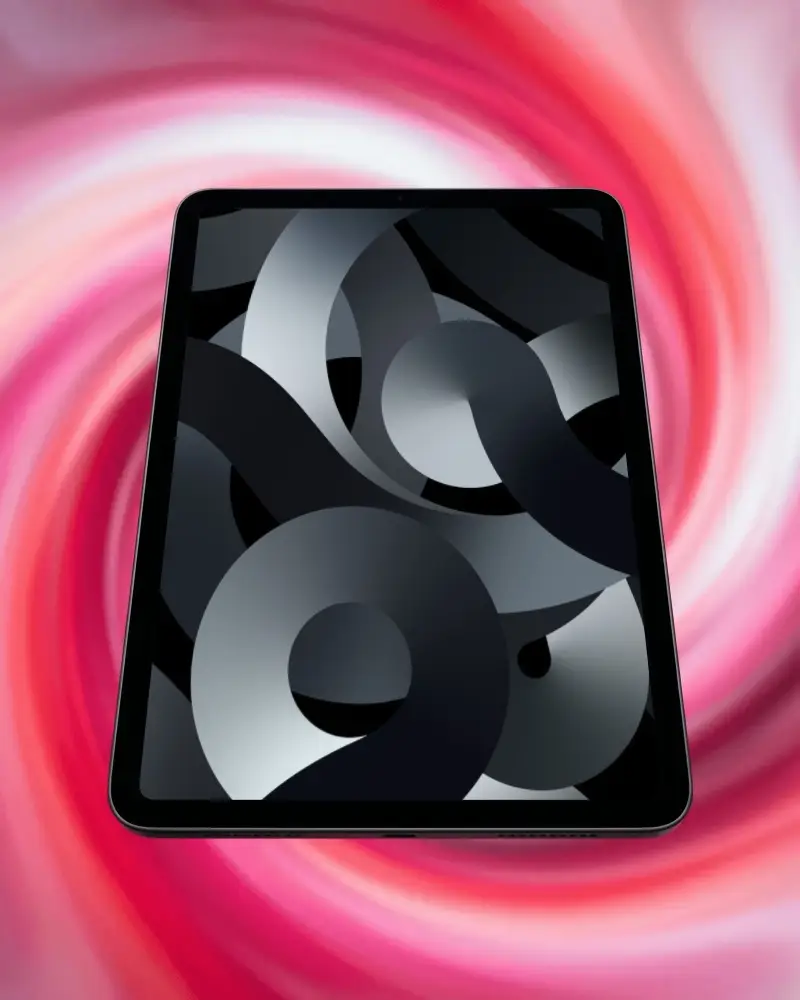 Modern Ipad Air Mockup With Edge To Edge Screen Ideal For Website And App Preview