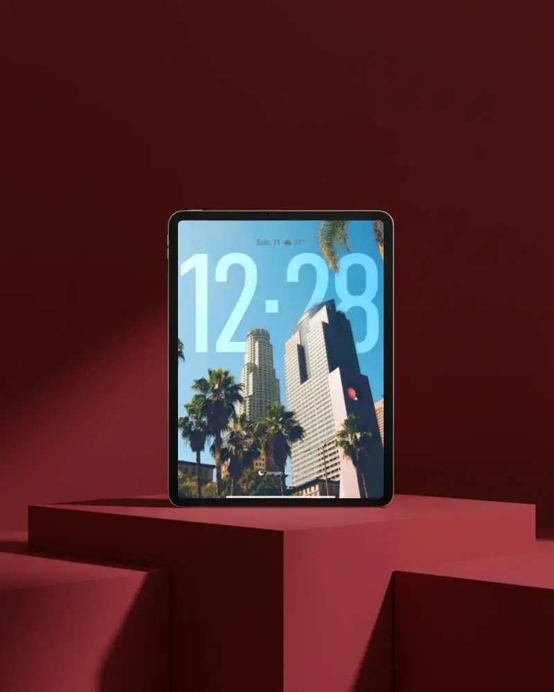 Modern Ipad Mini Mockup Display For Digital Content Presentation And Website Showcase Design