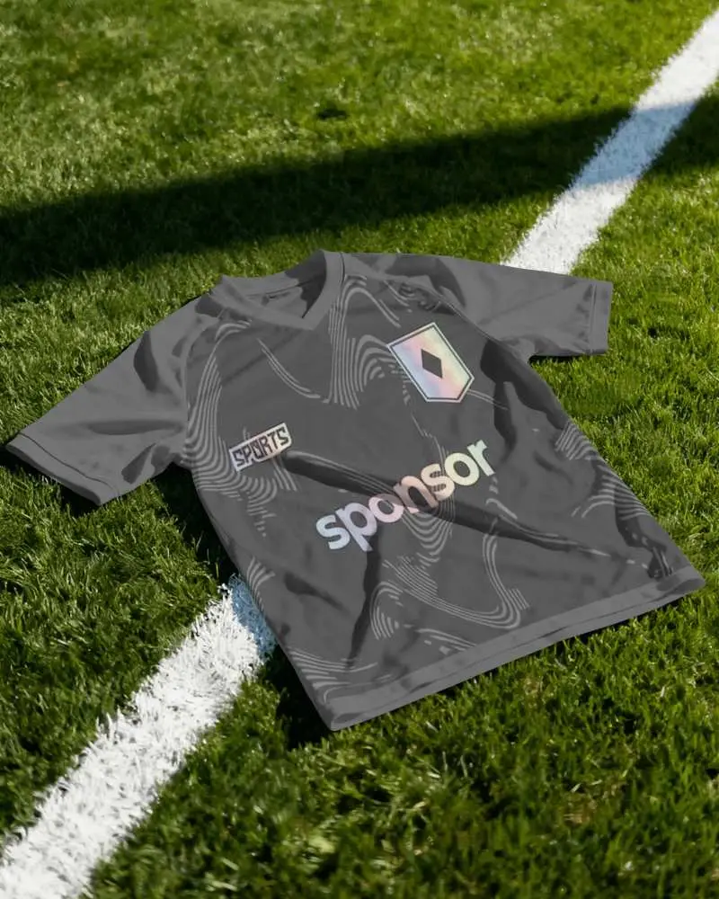 Breathable Sports Jersey Mockup For Design Customization Athletic Wear Template