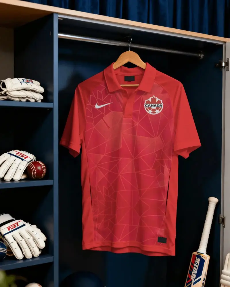 Premium Quality Sports Jersey Mockup For Cricket Team Uniform Design Presentation