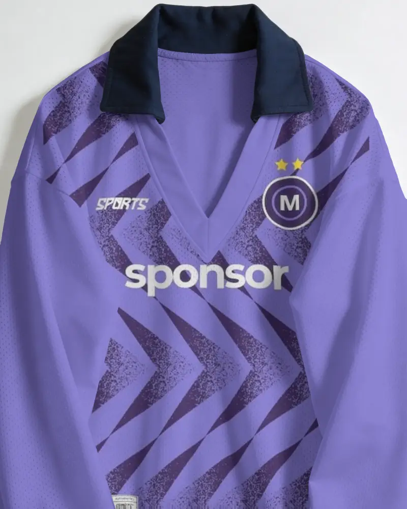 High Quality Performance Sports Jersey Mockup With Moisture Wicking Technology And V Neck