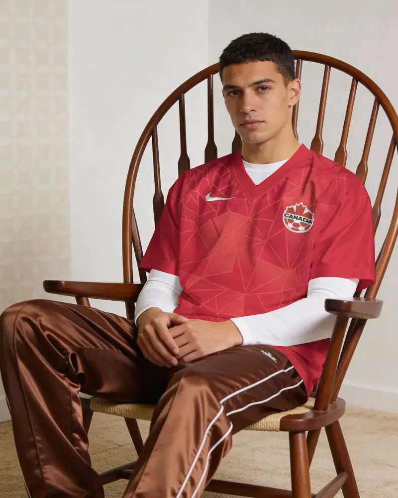 Front Facing Unused Jersey Mockup For Sports Clothing Branding And Promotional Use