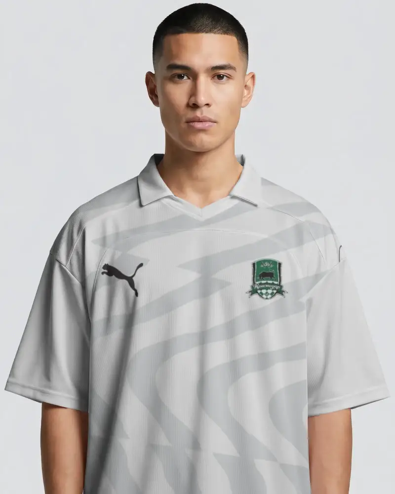 Mens Relaxed Fit Athletic Polo Jersey Mockup  Sportswear Top For Custom Printing