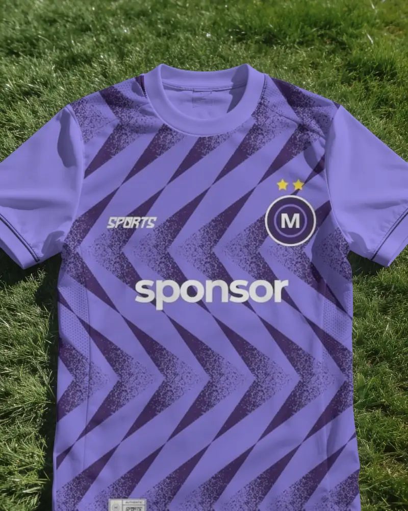 Athletic Performance Sports Jersey Mockup With Breathable Fabric And Modern Cut Design