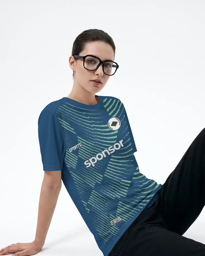 Breathable Lightweight Sports Jersey Mockup Designed For Maximum Mobility And Modern Appeal