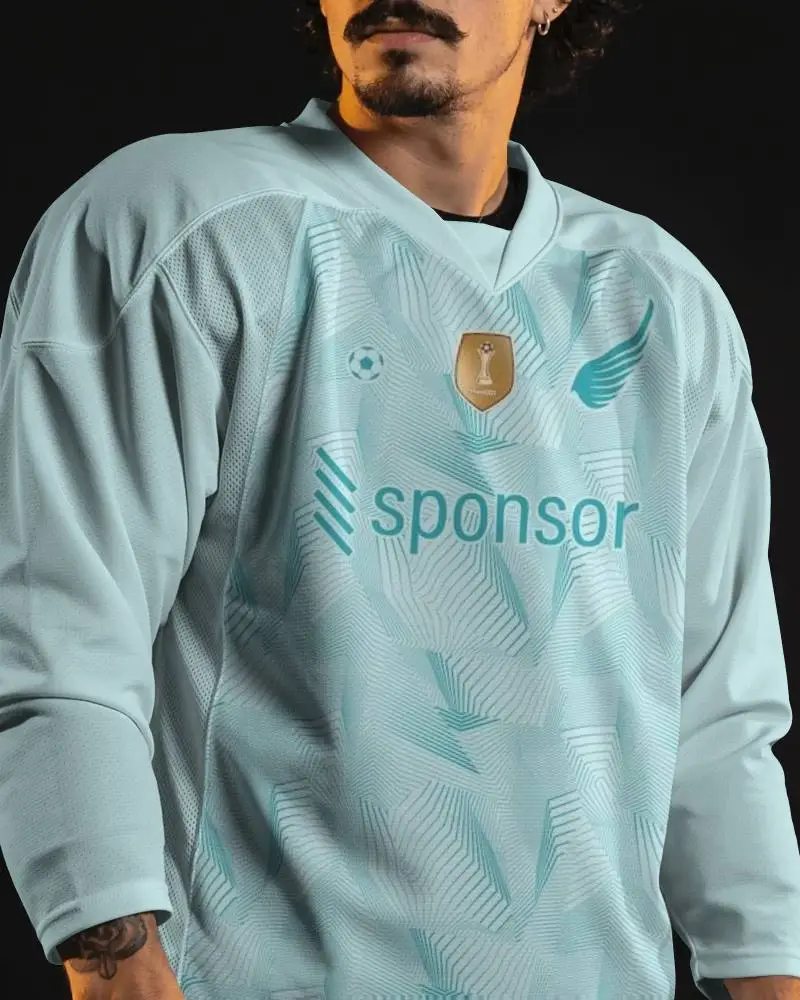 Premium Sports Jersey Mockup For Custom Athletic Team Uniform Designs With Realistic Texture