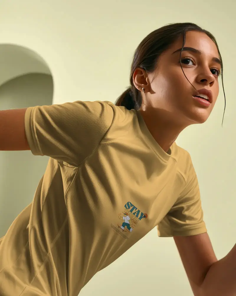 Breathable Athletic Jersey Mockup For Sports Performance And Workout Apparel Showcase