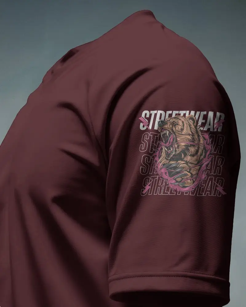 Premium Quality Athletic Jersey Mockup Showcasing Realistic Fabric Texture And Tailored Sleeve Fit