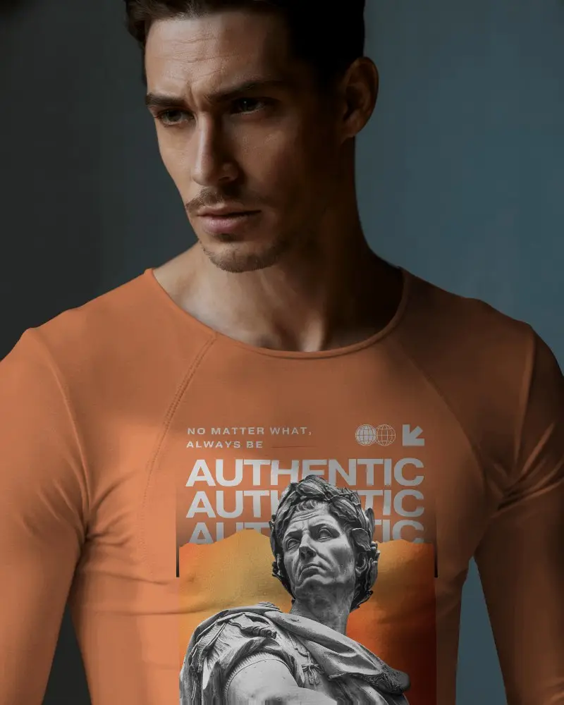 Men Raglan Sleeve Jersey Mockup For Athletic Fitness Apparel Branding And Fashion Design