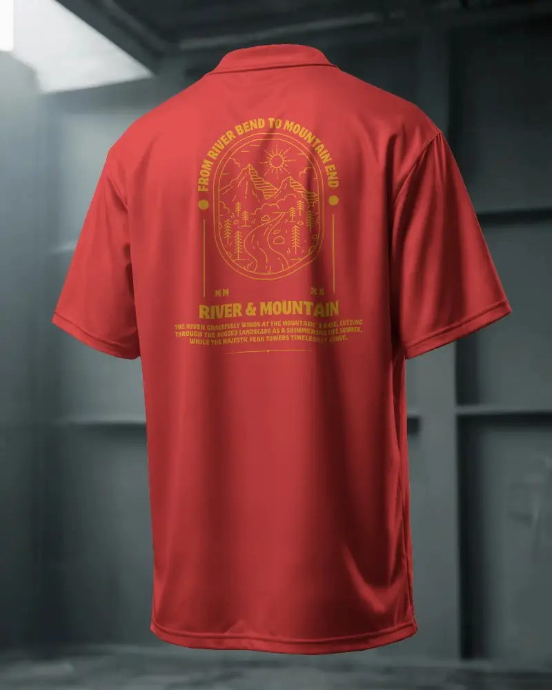 Breathable Sports Jersey Mockup For Custom Printing Versatile Casualwear Ideal For Teams