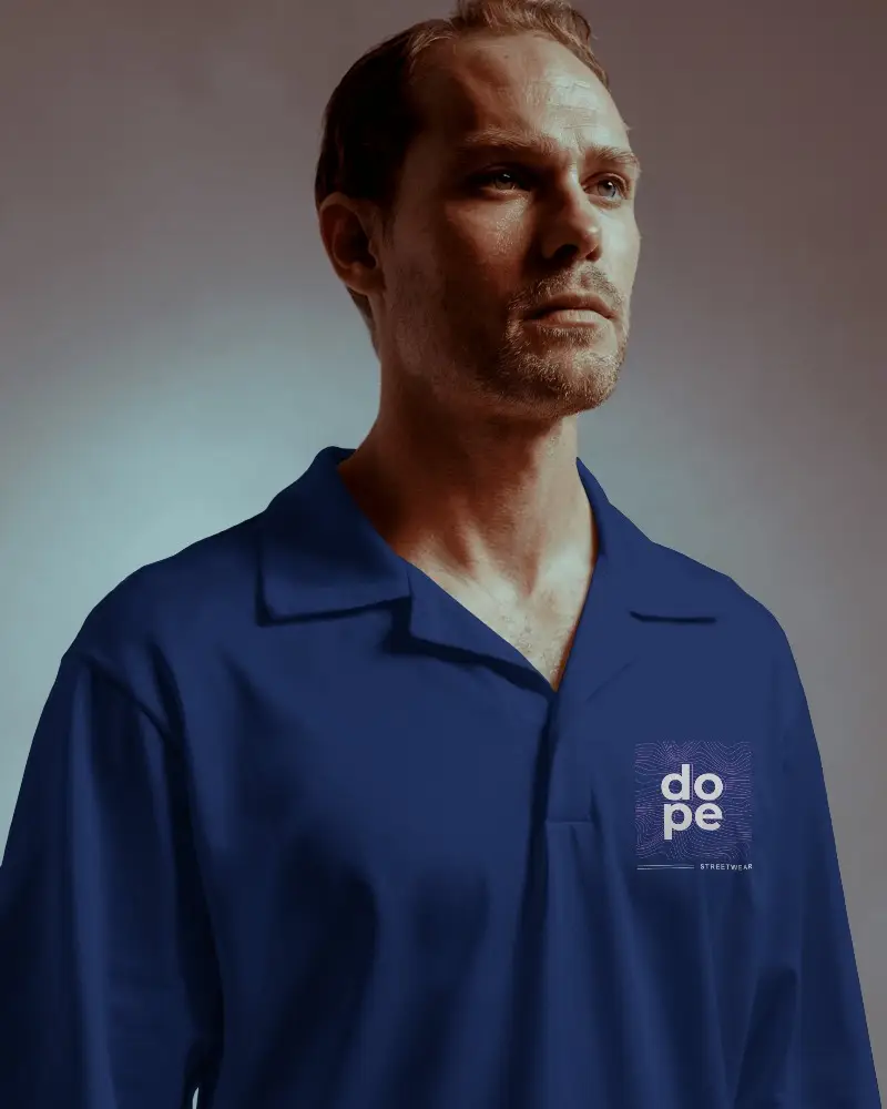 Classic Relaxed Fit Jersey Mockup For Men Stylish Casual Wear Design Presentation