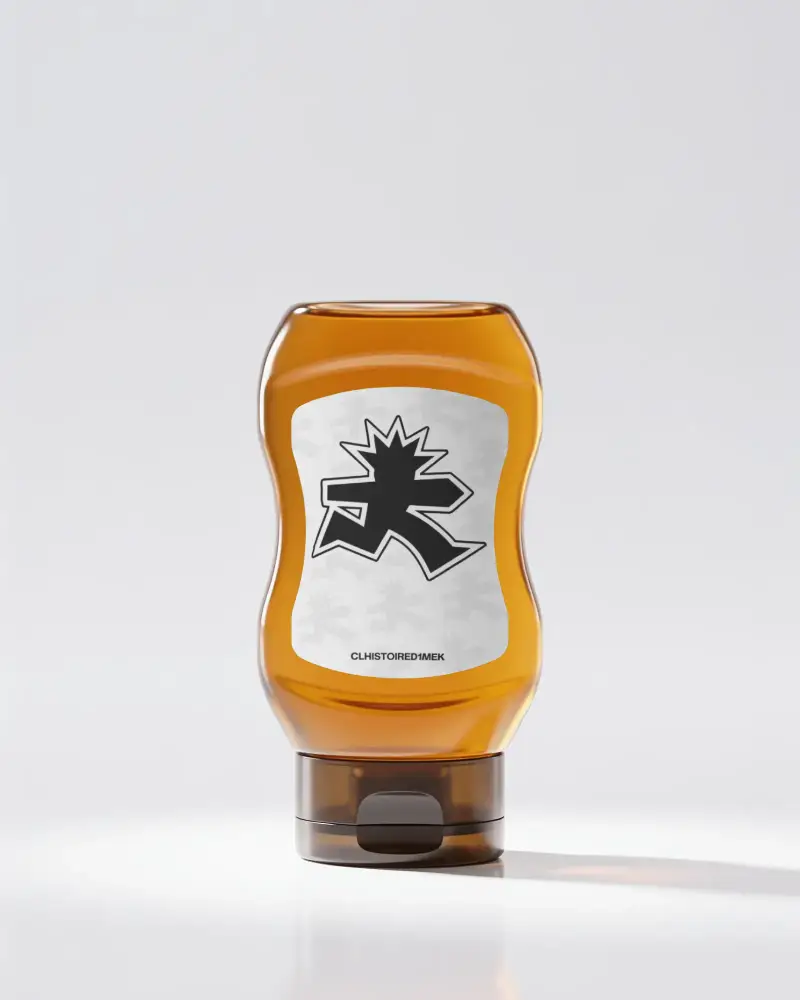 Premium Liquid Bottle Label Mockup For Personal Care Products Promotional Use