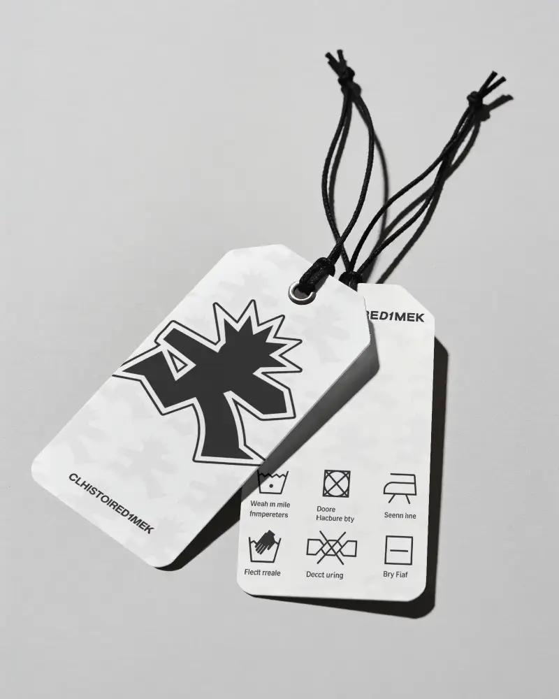 Empty Merchandise Label Tags With String Ideal For Custom Product Pricing And Identification