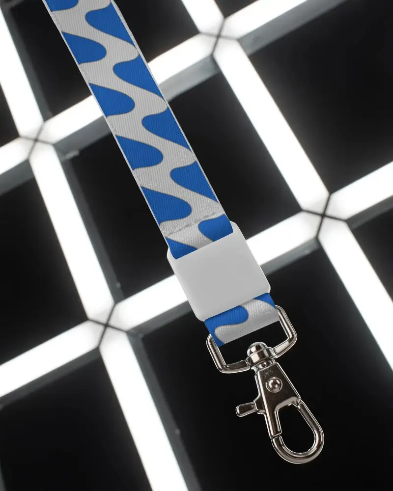 High Quality Durable Lanyard Mockup With Metal Clip For Id Badge Or Key Holders Easy To Wear