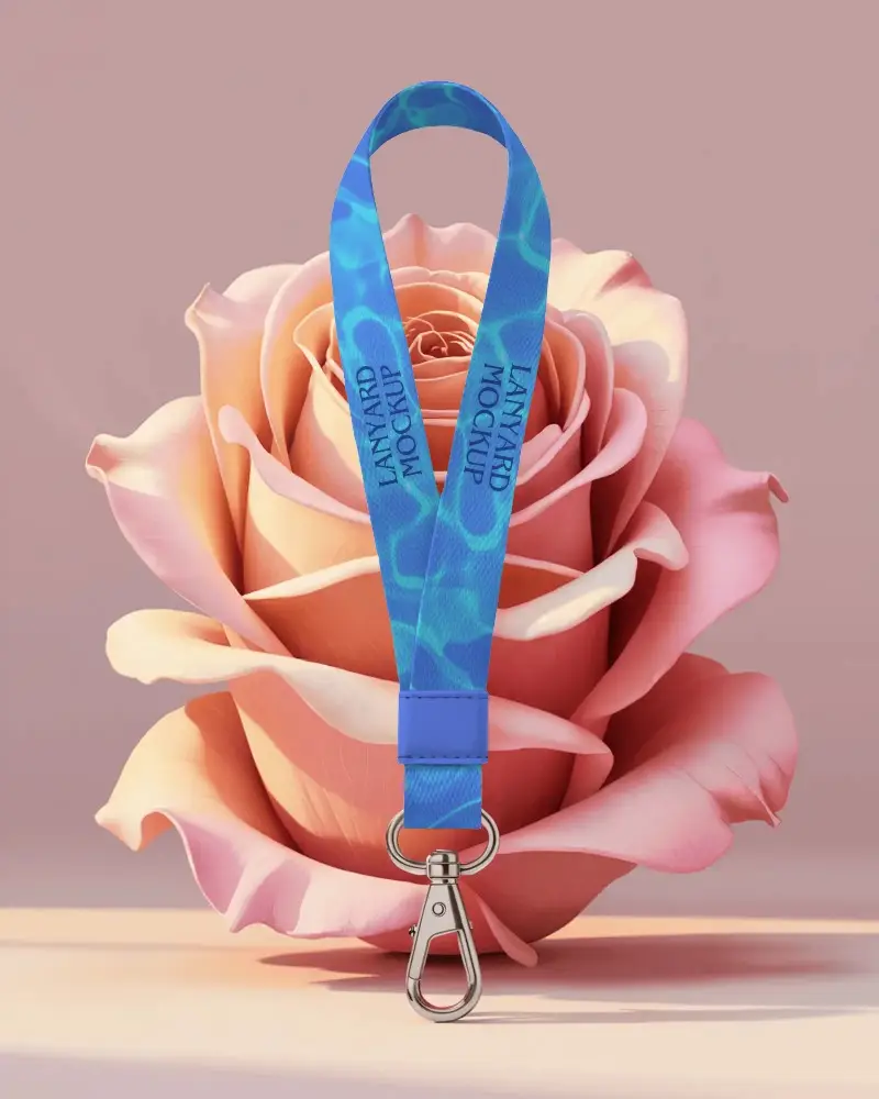 Premium Quality Lanyard With Metal Clip For Personalized Id Badge And Accessory Holding