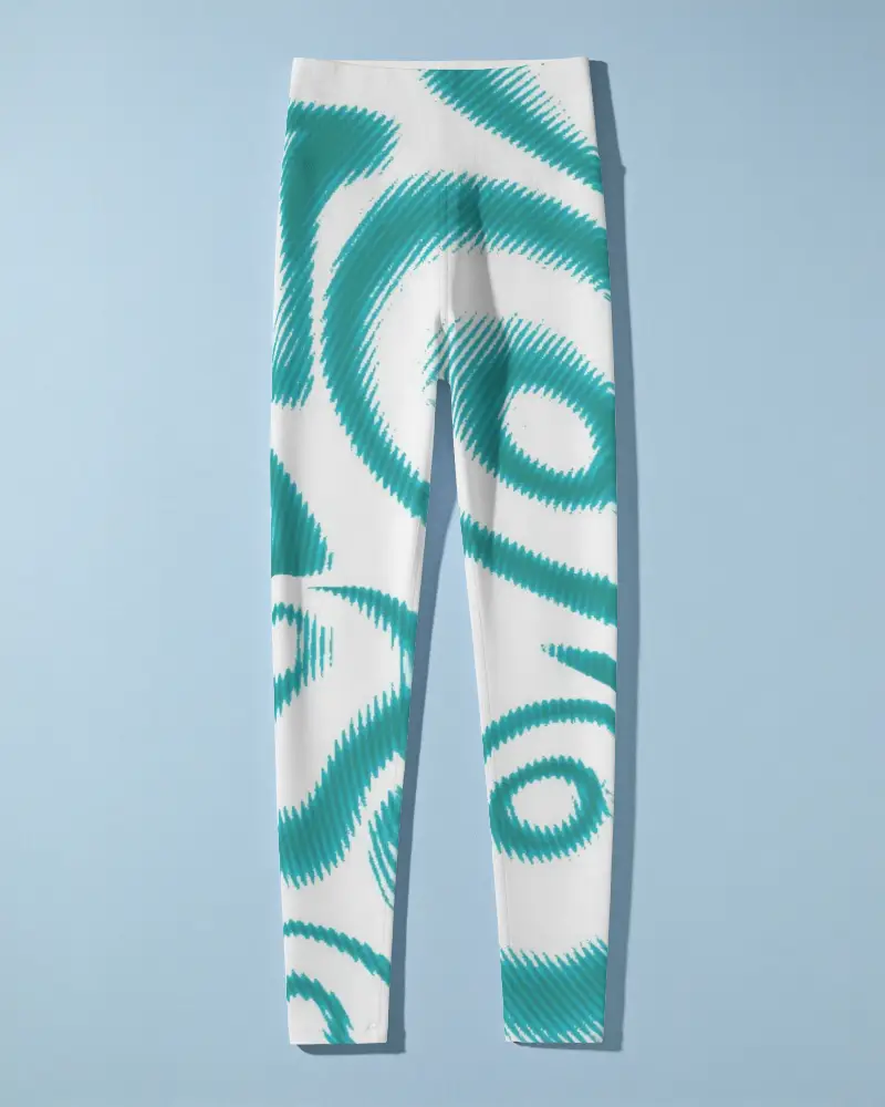 High Waist Full Length Leggings Mockup For Fitness Yoga And Casual Wear Activewear Perfect Fit