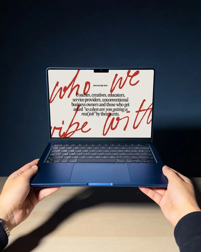 Realistic Macbook Air M2 Mockup With Open Screen Ideal For Web Design And Marketing Content