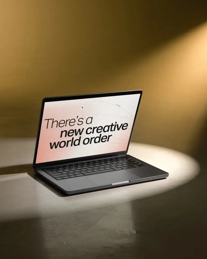 Sleek Modern Macbook Air M1 Mockup For Website Presentation And Digital Product Showcase