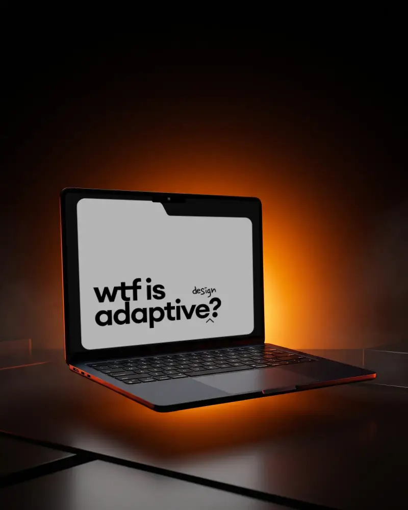 Minimalistic Macbook Pro M2 Mockup Floating With Subtle Lighting And Dark Atmosphere For Web Design