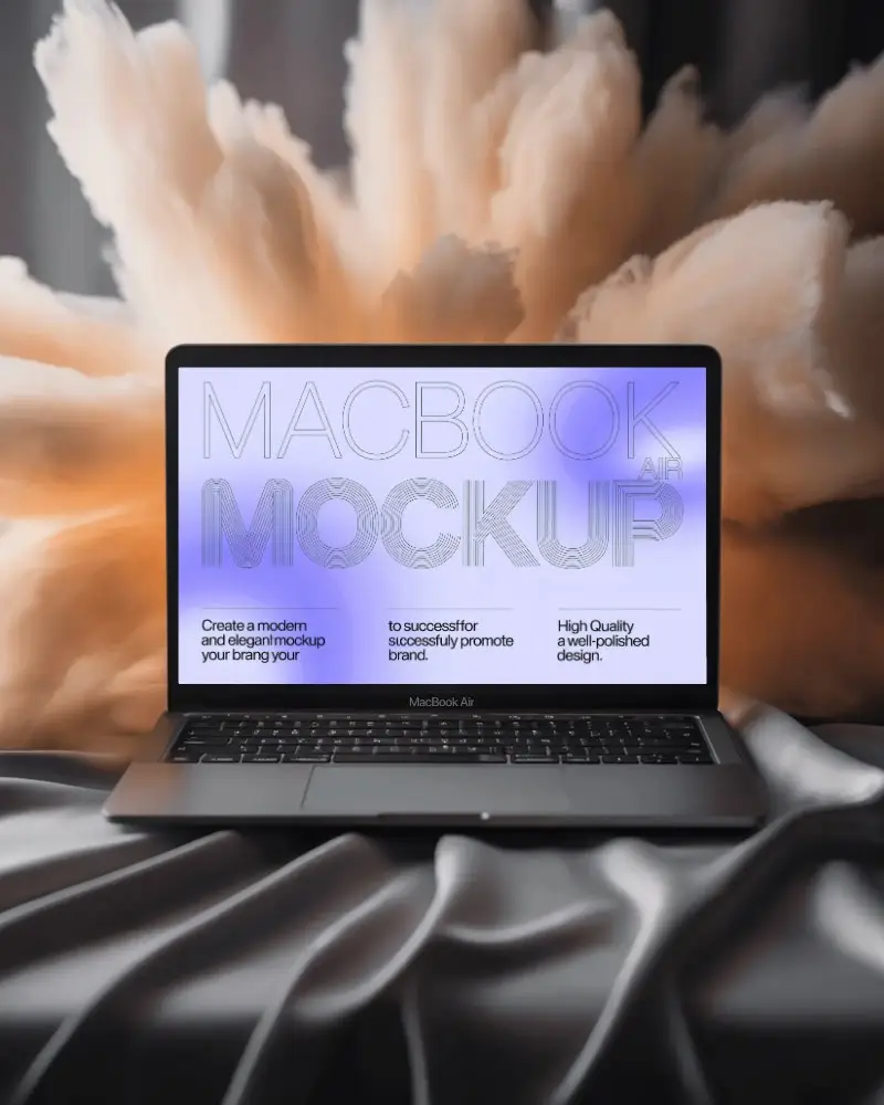 minimal-luxury-macbook-air-m1-mockup-with-puffy-cloud-textures-and-soft-light