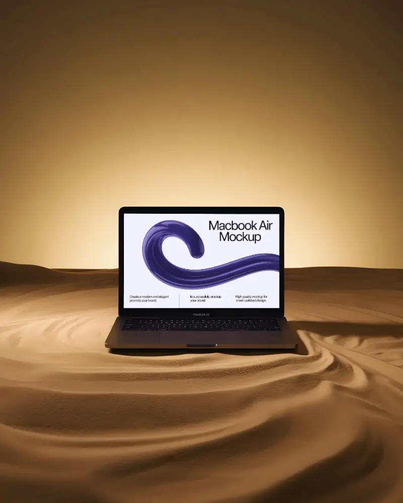 macbook-air-m1-laptop-centered-in-sandy-environment-with-soft-curves-and-warm-lighting