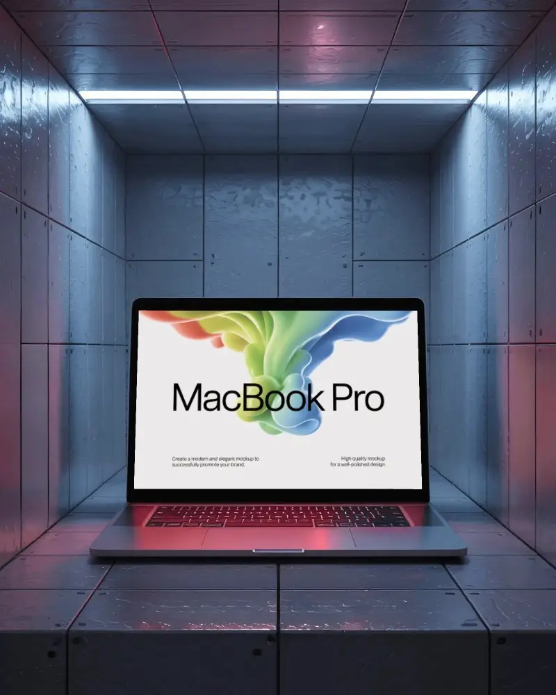 modern-architecture-macbook-m1-pro-mockup-in-led-lit-room-with-glossy-paneling
