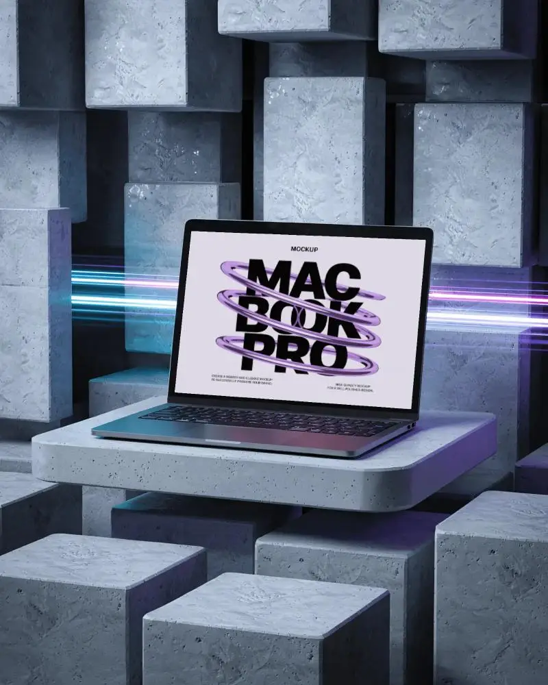 immersive-setup-m1-pro-macbook-mockup-with-purple-and-blue-neon-streaks-surrounding