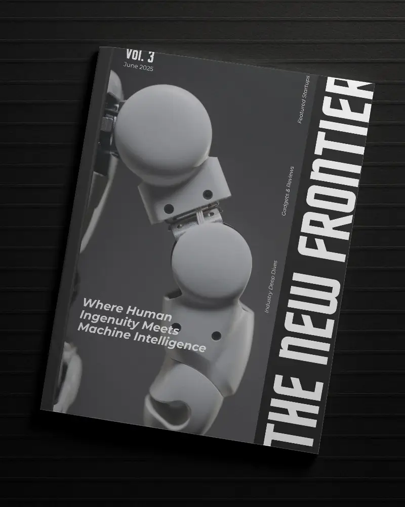 Sleek Magazine Mock Up With Dark Wooden Background And Soft Shadows For A Modern Look 0184