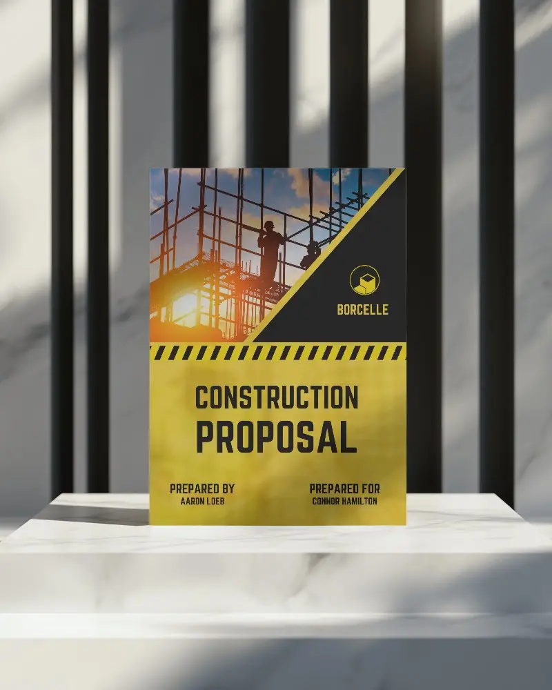 Magazine Mockup On Marble Stand With Shadows And Design Space 0187