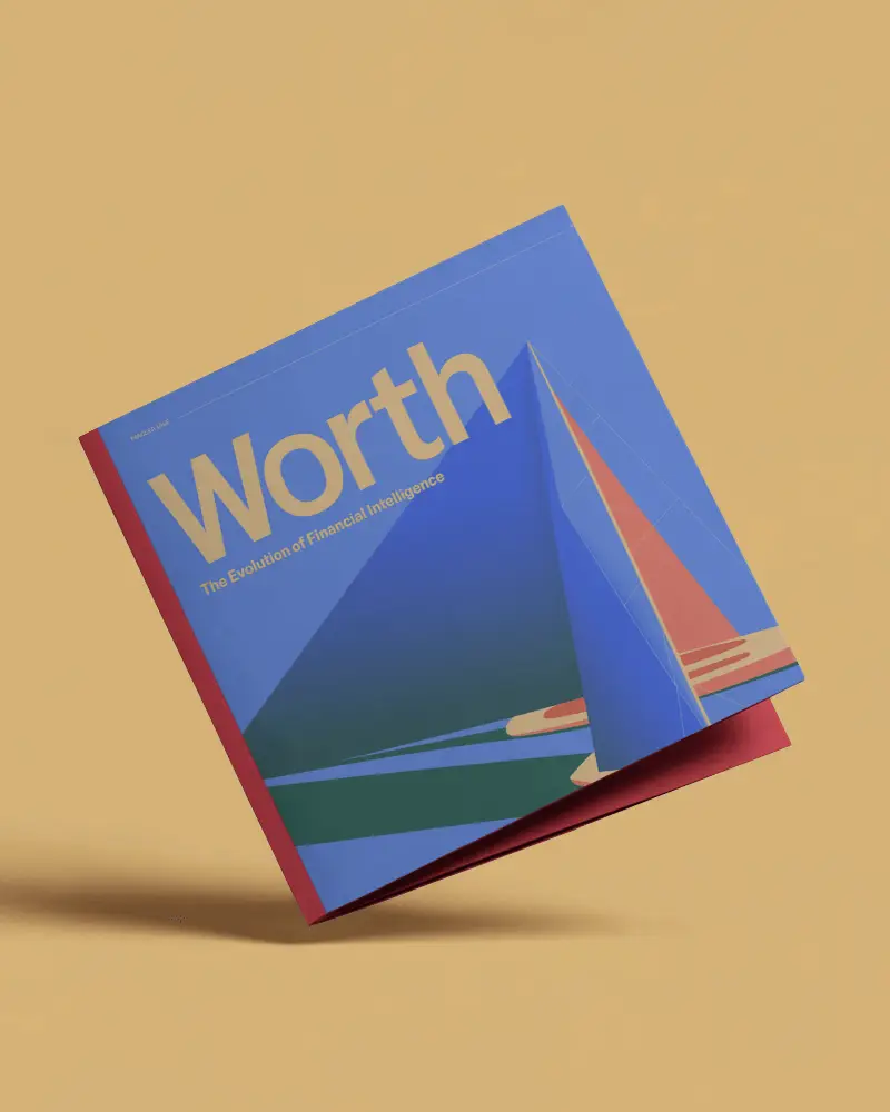 Square Magazine Mockup Floating Over Surface Clean Minimalist Design Display