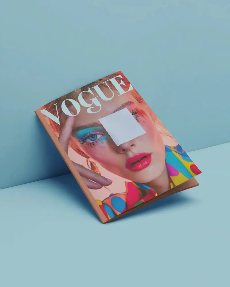 Elegant Softcover Magazine Mockup Perfect For Showcasing Portfolio And Projects