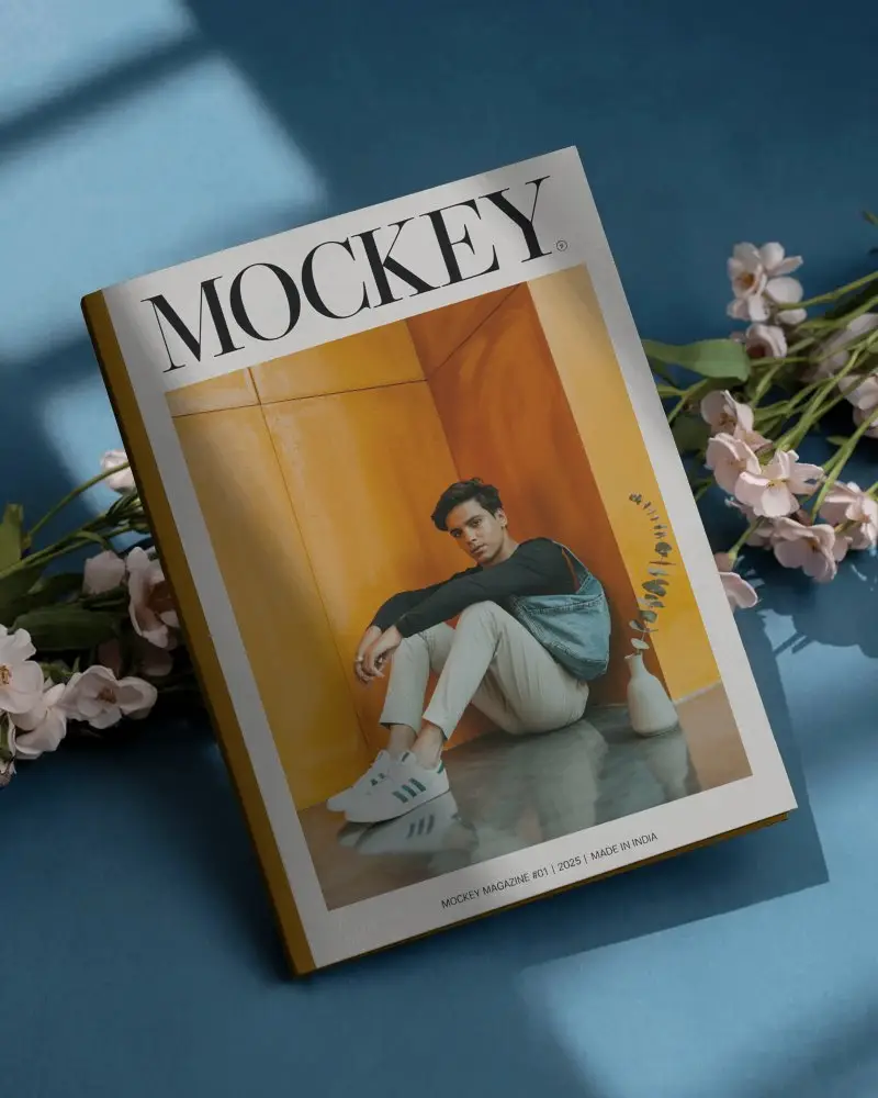 elegant-a4-magazine-mockup-on-soft-floral-background-with-natural-light-shadow-effect