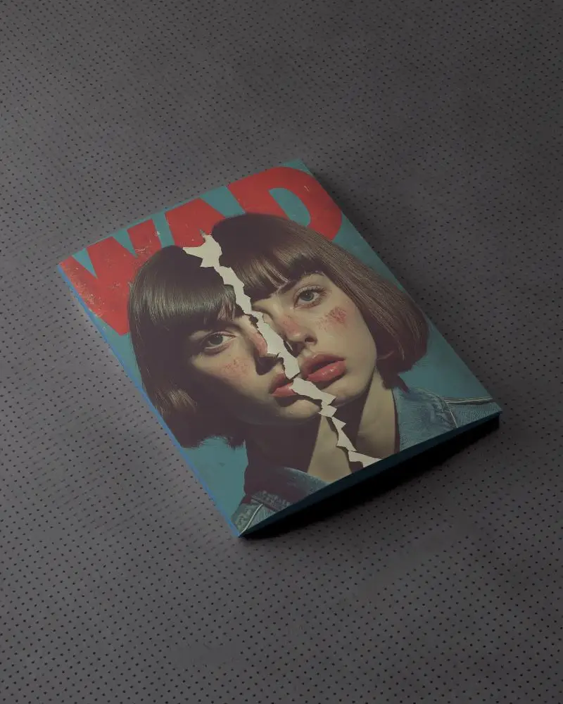 Sleek Flat Lay Magazine Mockup For Professional Print And Digital Publication Preview