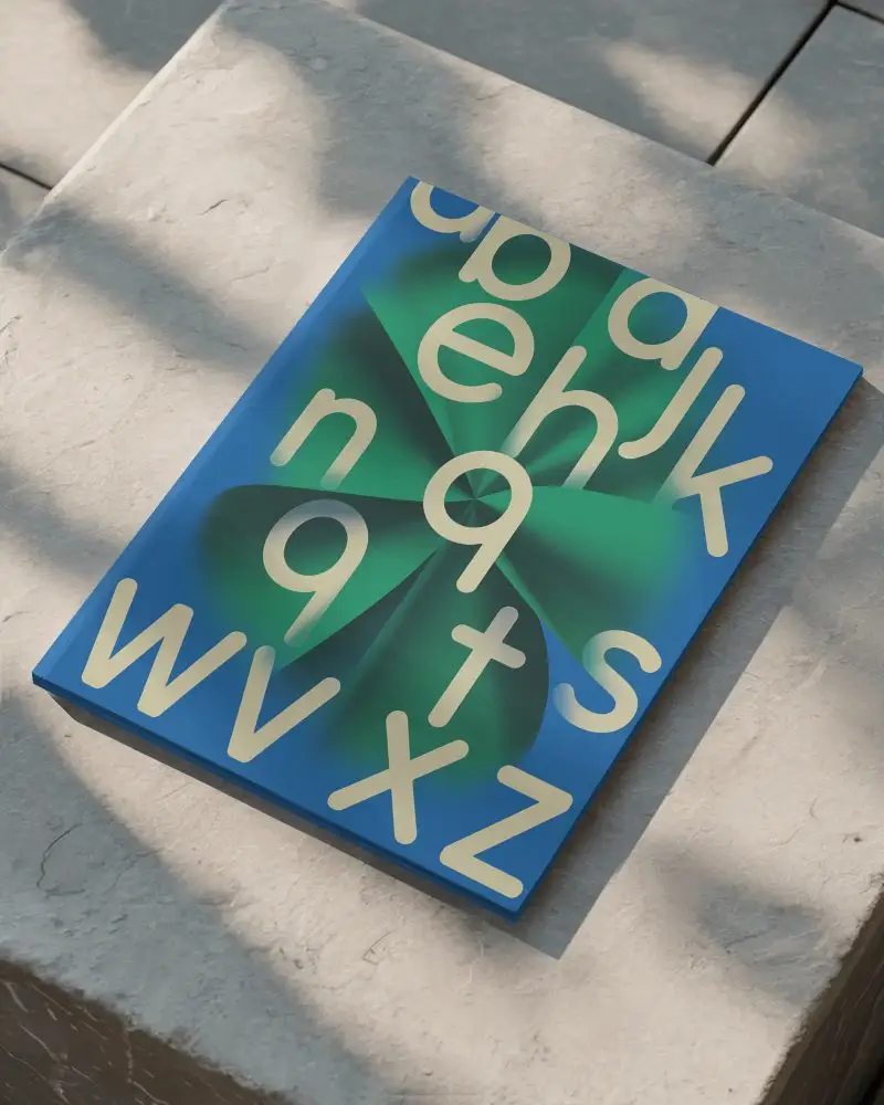 Hardcover Magazine Mockup For Presentation And Brand Marketing Design Portfolio