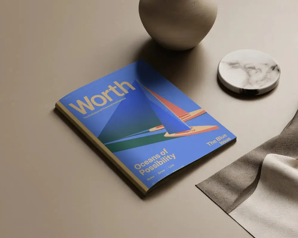 Modern Minimalistic Magazine Mockup With Elegant Layout And Luxury Styling For Brands