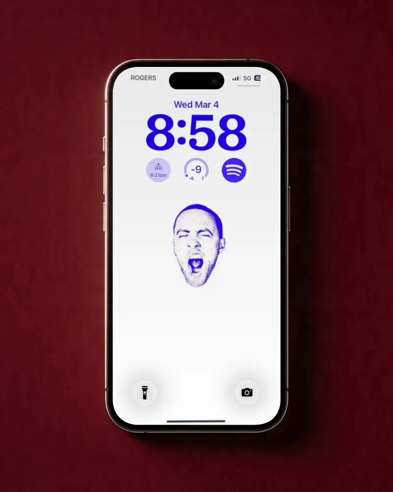 Minimalist Iphone 16 Mockup With Blank Screen For Mobile Ui Ux Design Display