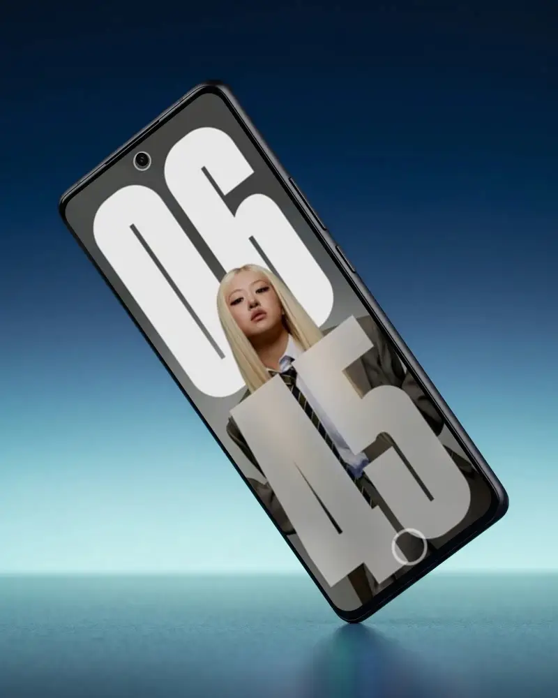 Modern Sleek Oneplus Phone Mockup With Edge To Edge Display For App Design And Product Showcase