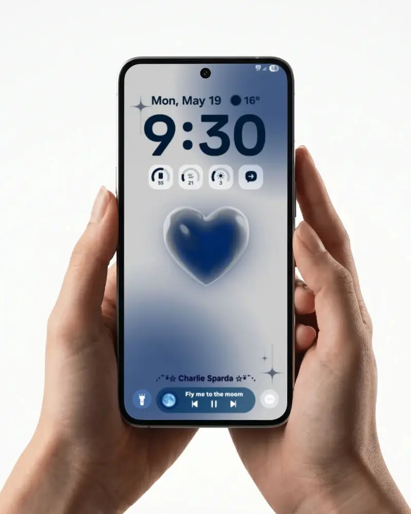 High Resolution Hand Holding Motorola Phone Mockup For Mobile App Showcase And Design Presentations